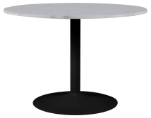 marmeren ronde eetkamertafel 110 cm