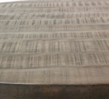 ronde eettafel 140 cm leem antiek
