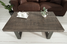salontafel mango hout grijs