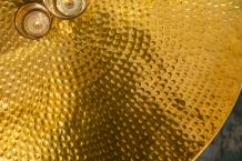 salontafel goud hamerslag 70 cm