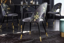 Boutique stoel grijs