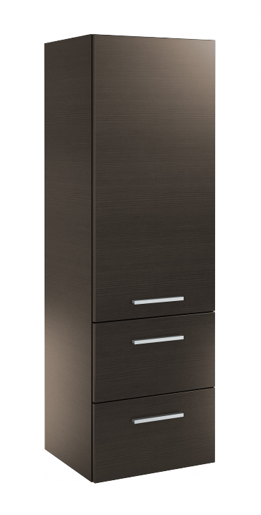 hangende kast bruin 128 cm