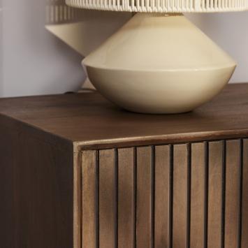 TV meubel Stripe walnoot 165 cm