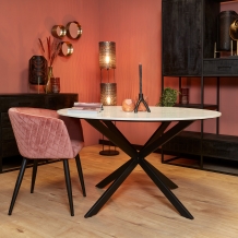 ronde eettafel marmer 150 cm