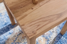 vierkante tafel acaciahout 80 cm
