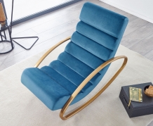 ergonomische fauteuil blauw