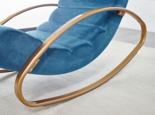 ergonomische fauteuil blauw