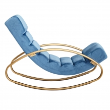 ergonomische fauteuil blauw